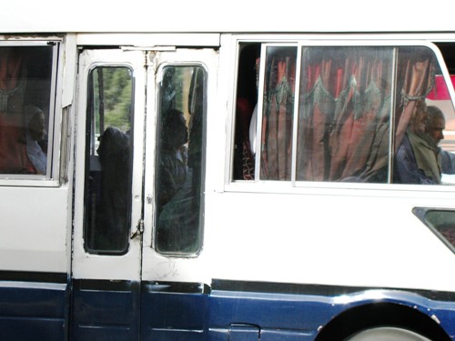 Bus drapes