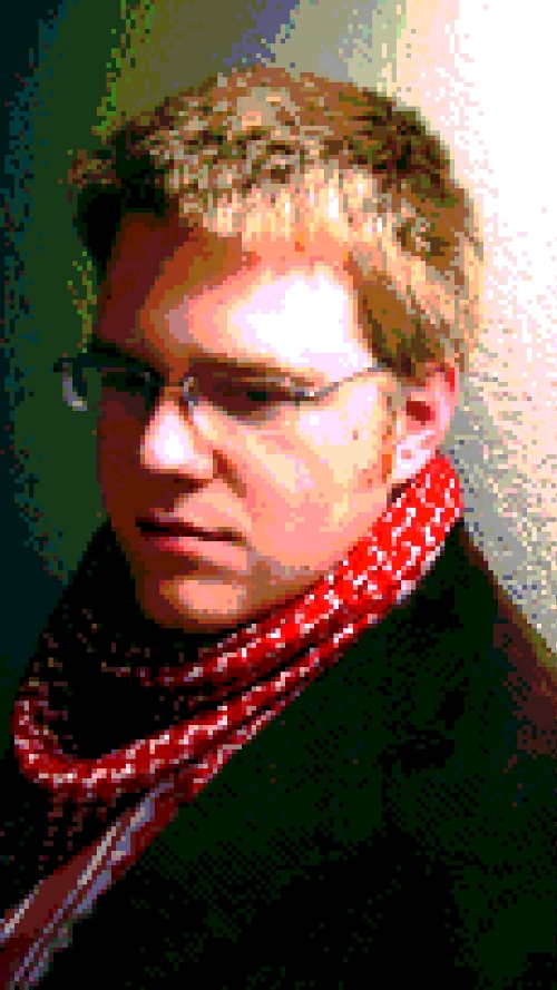8-bit portrait