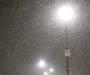 Snowstorm parking lot