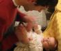 Playing with the baby