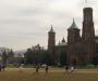 Soccer in front of the Smithsonian